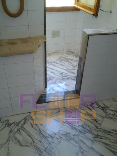 bagno carrara calacatta